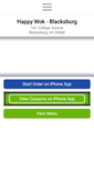 Mobile Screenshot of happywokblacksburg.com